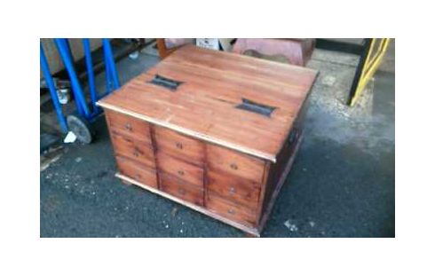 TABLE BASSE BAR BOIS