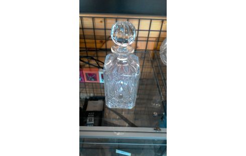 WHISKY-KARAFFE KRISTALL