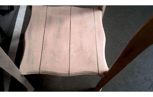 PIED DE STAL ART DECO CERUSE