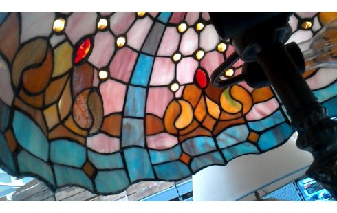 LAMPADAIRE TIFFANY BRONZE