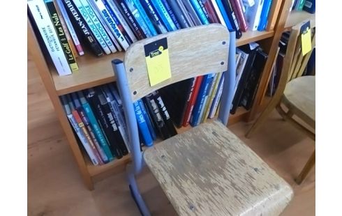 CHAISE ENFANT BOIS ET METAL