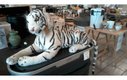 PELUCHE  TIGRE  BLANC