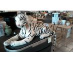 PELUCHE  TIGRE  BLANC