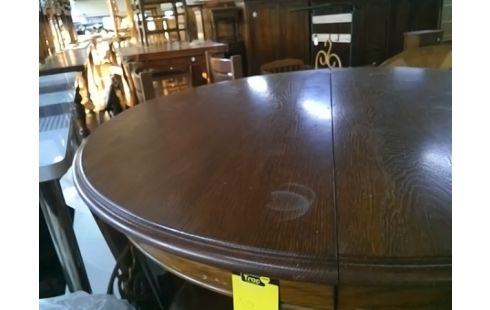 TABLE RONDE AVEC 1 RALLONGE