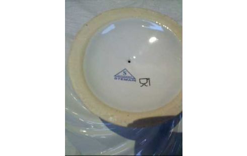 SOCKELSCHALE <STEMAR> KERAMIK FLORAL VERZ.