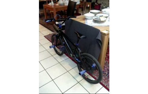 FAHRRAD <KS-CYCLING BMX SCHWARZ/BLAU