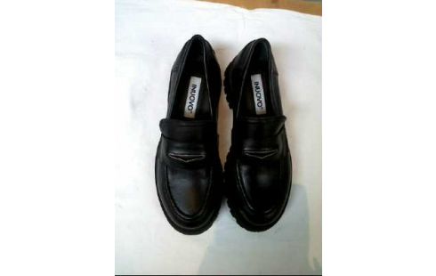 SCHUH LOAFER INUOVO GR.39 NEU SCHWRZ.