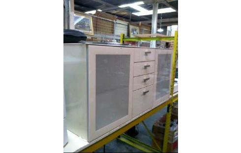 ARMOIRE CHAPEAU DE GENDARME BLANC