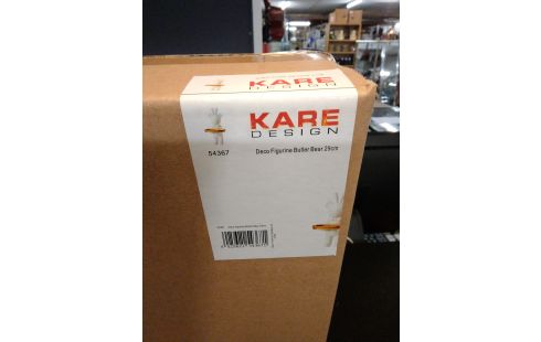 FIGURINE BUTLER BEAR KARE DESIGN