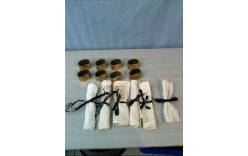 SERVIETTENRING 8ER-SET <V&B GALLO> M. SERV.