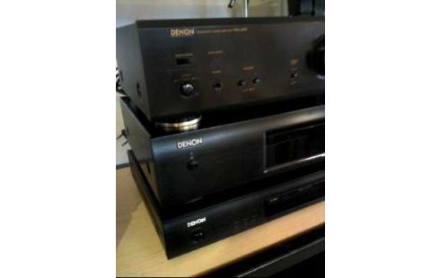 STEREOANLAGE DENON VERSTÄRKER + CD + RADIO
