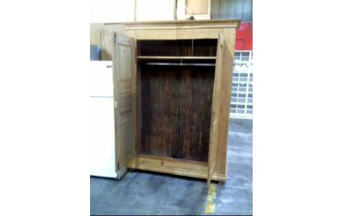 SCHRANK VOLLHOLZ 2-TÜR. 1-EB. STANGE