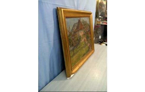 ÖLGEMÄLDE I.R. >SCHALLER> LANDHAUS