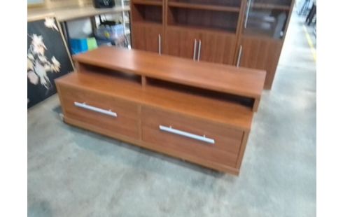 MEUBLE TV IKEA MARRON 2 TIROIRS