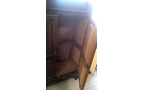 PENDERIE ANTIQUE 2 PORTES / 2 TIROIRS