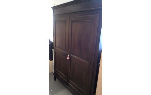 PENDERIE ANTIQUE 2 PORTES / 2 TIROIRS