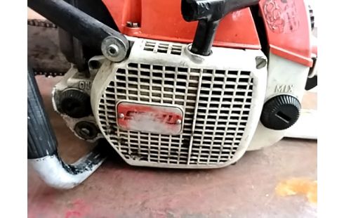 TRONCONNEUSE THERMIQUE STIHL 028 / SOUCIS ARRET