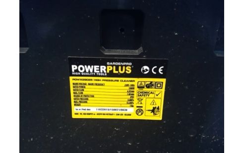 HOGEDRUKREINIGER POWERPLUS POWX