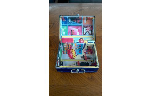 MALLE METALLIQUE TPM  BLEUE