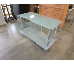 MEUBLE TV VERRE
