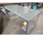 BUREAU VERRE METAL