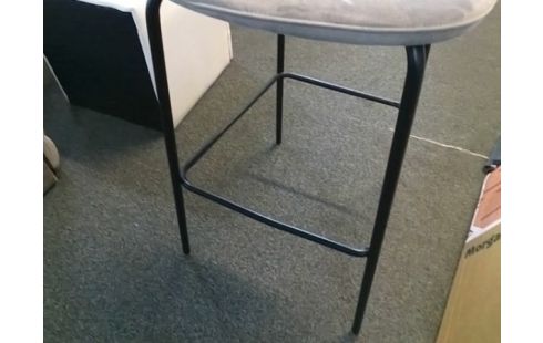 CHAISE HAUTE TISSU GRIS