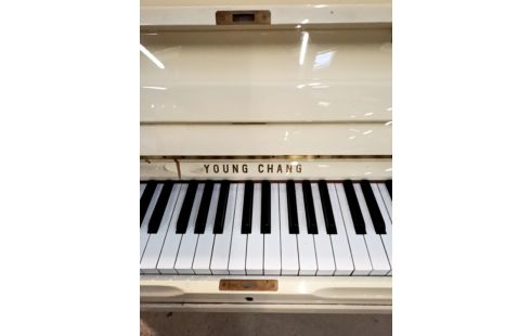 PIANO D'ÉTUDE LAQUÉ BLANC YOUG CHANG