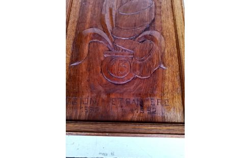 CADRE BOIS LÉGION ÉTRANGÈRE