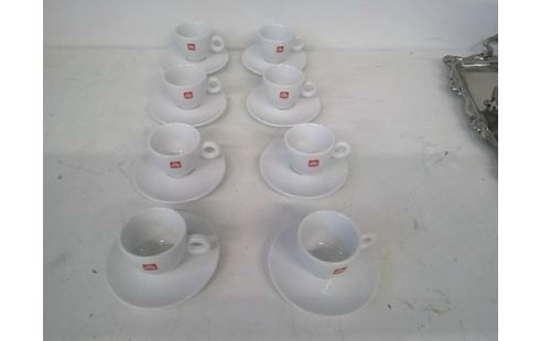KOFFIEKOPJE ILLY + ONDERBORDJE X8