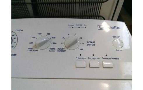 LAVE LINGE VEDETTE 5KG - 1000TR/MIN