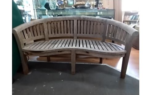 BANC DE JARDIN BANC TECK HARICOT