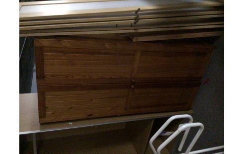 GARDE ROBES PIN 2 PORTES