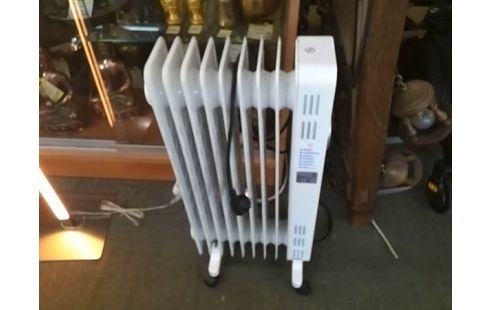 RADIATEUR BAIN D'HUILE BODNER 2000W AVEC TELECOMMANDE (GARANTIE JANVIER 2028)