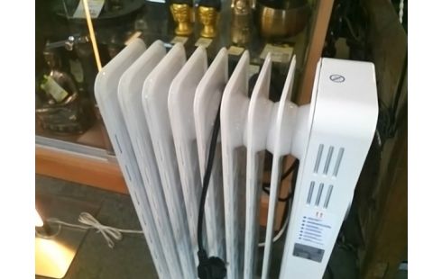 RADIATEUR BAIN D'HUILE BODNER 2000W AVEC TELECOMMANDE (GARANTIE JANVIER 2028)