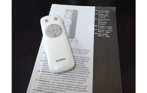 RADIATEUR BAIN D'HUILE BODNER 2000W AVEC TELECOMMANDE (GARANTIE JANVIER 2028)