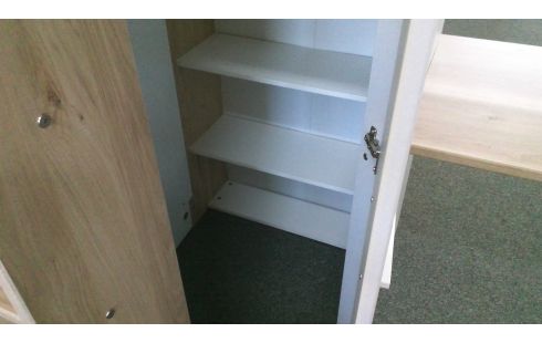 LIT MEZZANINE AVEC RANGEMENT