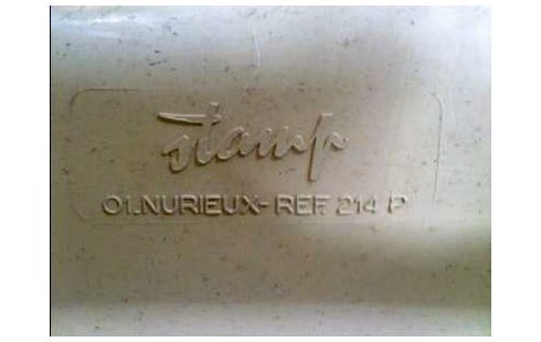 STUHL BREVETE 70ER STAPELBAR ORANGE