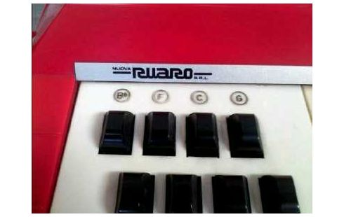 KEYBOARD KINDER NUOVA RUARO ROT/ WEIß