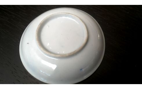 KAFFEESERVICE CHINESISCH WEISS BLAU PORZELLAN