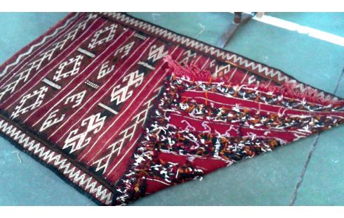 TEPPICH HANDGEKNÖPFT ROT