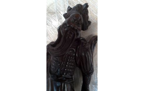 STATUE, , HOLZ CHINESISCH MANN