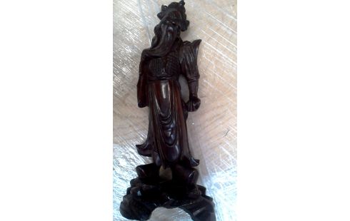 STATUE, , HOLZ CHINESISCH MANN