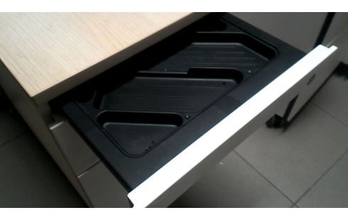 CAISSON DE BUREAU L UNITE BLANCHE, , BOIS LOOK SANS, , CLE