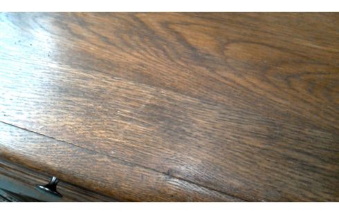 ANRICHTE. NIEDRIG MASSIV EICHE 2 TÜREN / 2 SCHUBLADEN