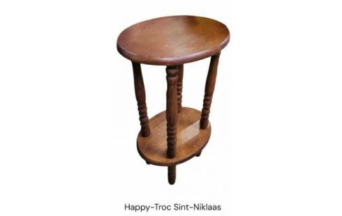 TABLE D'APPOINT CHENE OVALE