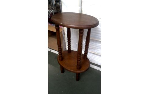 TABLE D'APPOINT CHENE OVALE
