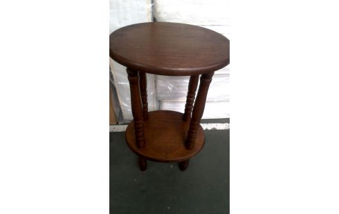 TABLE D'APPOINT CHENE OVALE