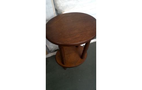 TABLE D'APPOINT CHENE OVALE