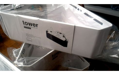 BADKAMER BADKAMERBAKJE WIT PVC PER STUK