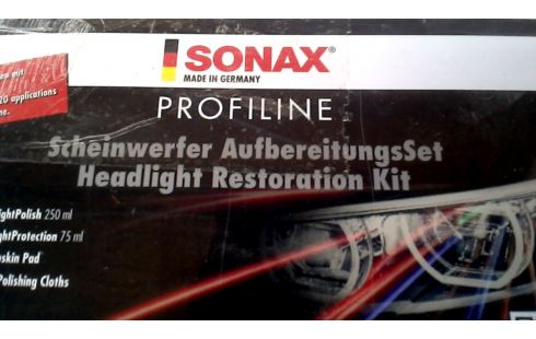 GEREEDSCHAP SONAX HEADLIGHT RESTORATION KIT